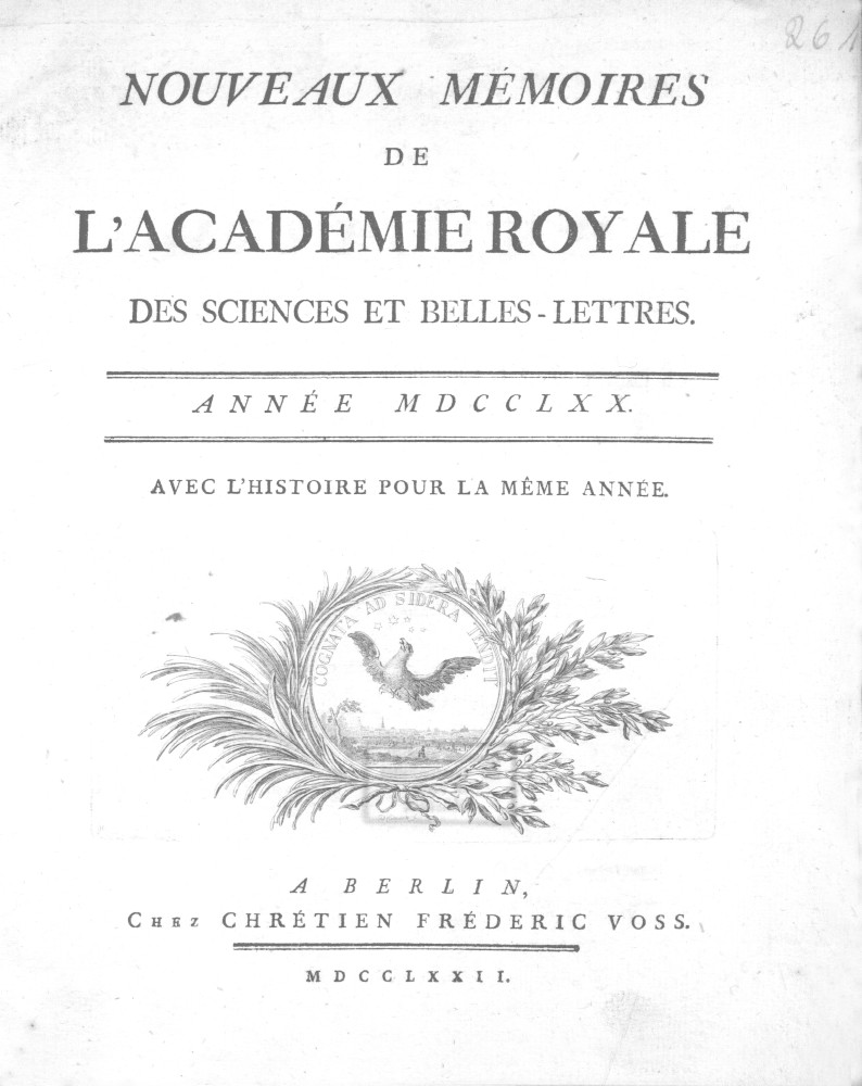 Nouveaux Mémoires